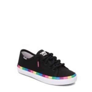 Keds Rainbow Girl Kids Sneakers Black sz 2